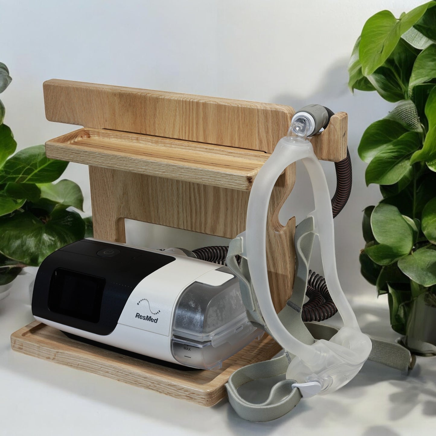 CPAP Stand with Catchall Trays for Phone, Watches and more (Small)