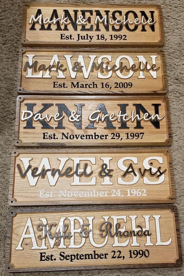 Anniversary Sign