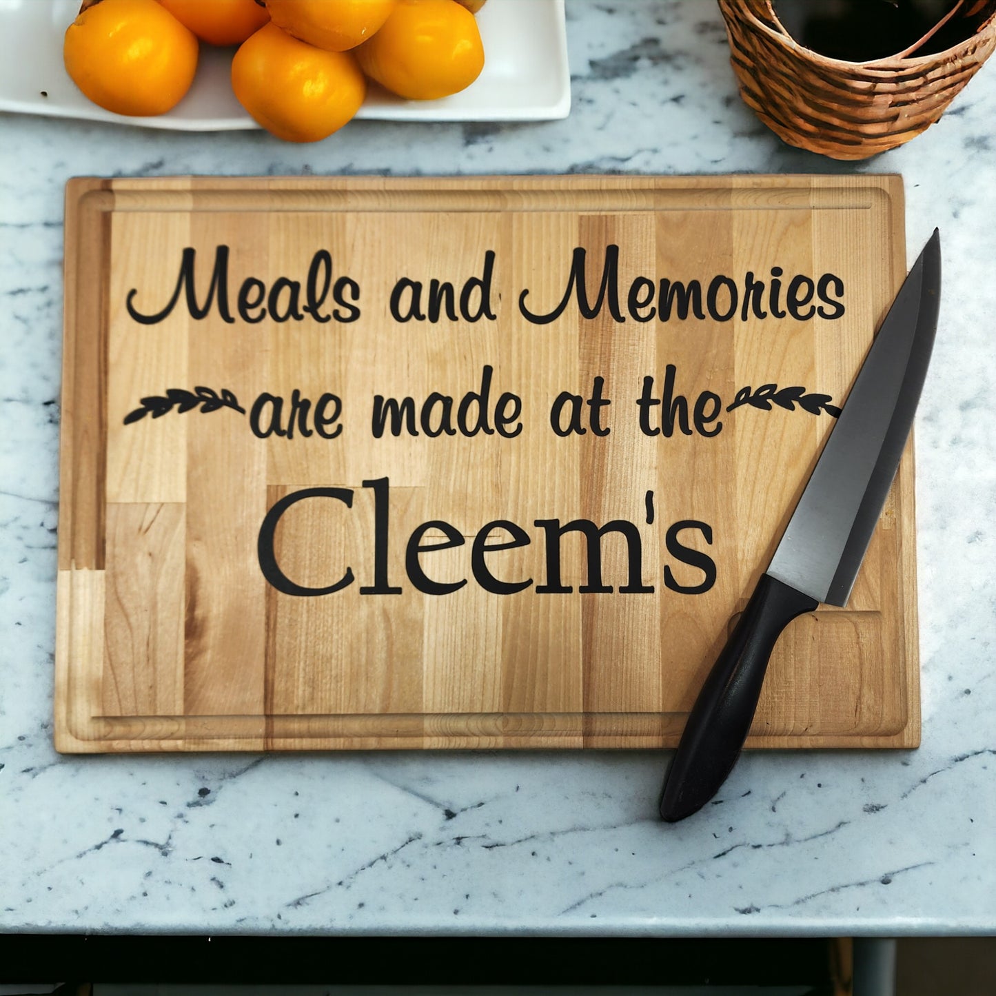 Custom 17"x11"x1.5" Charcuterie/Cheese/Cutting Board